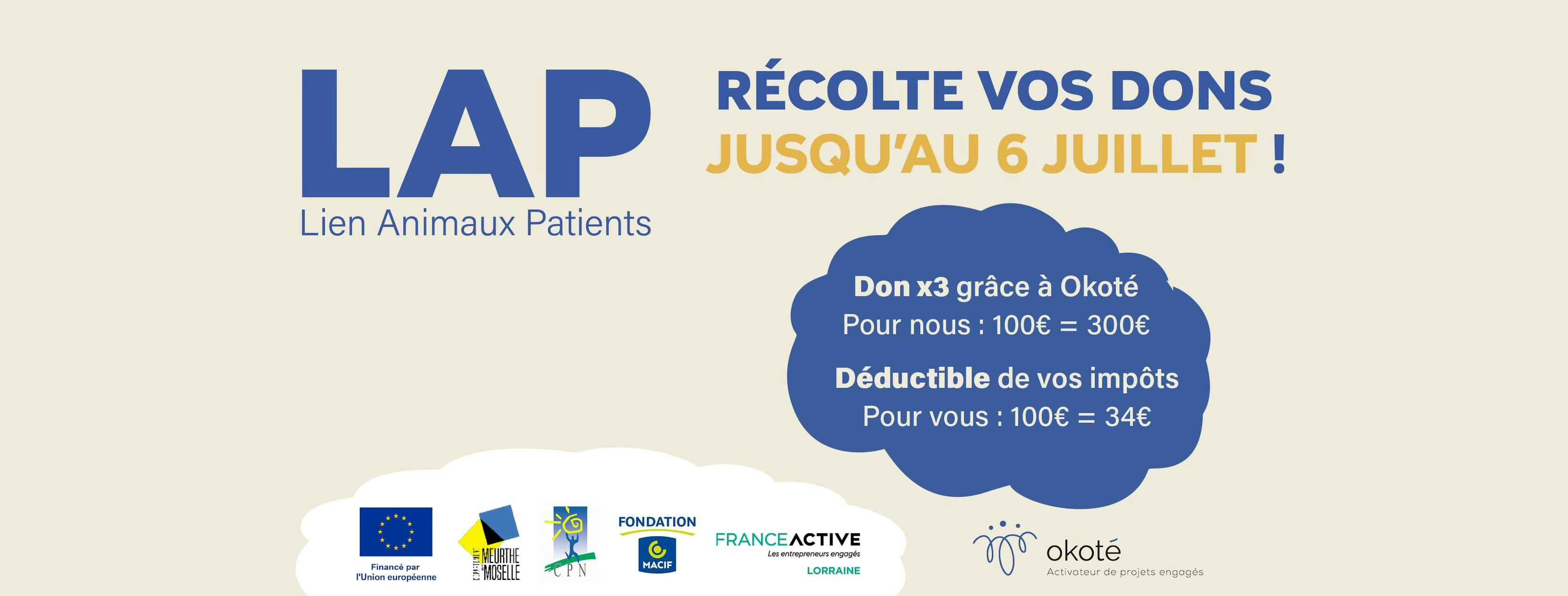 campagne de financement LAP