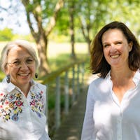 deux femmes souriantes odile fuchs et catherine ledenko