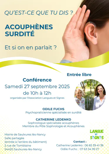 affiche visuel conférence
