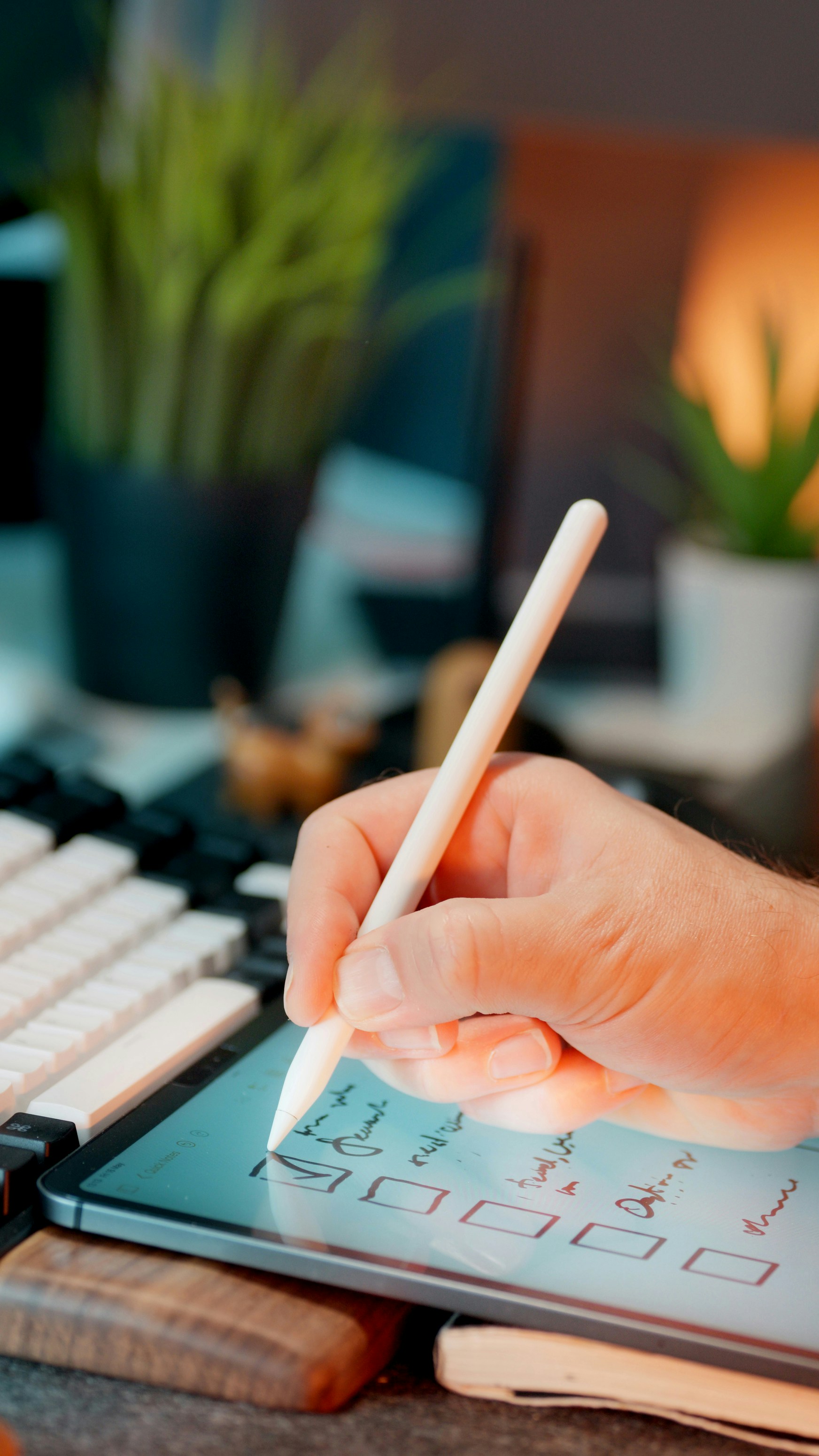 main qui coche une case