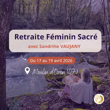 visuel retraite féminin sacré sandrine vaujany