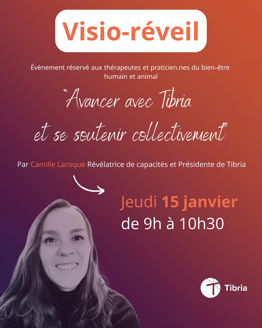 visuel visio réveil réseau Tibria 15.01.2026