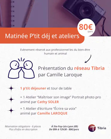 visuel event 26.02.2026 réseau tibria détails organisation