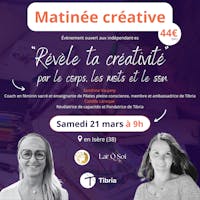 visuel event 21.03.2026 tibria sandrine vaujany camille laroque