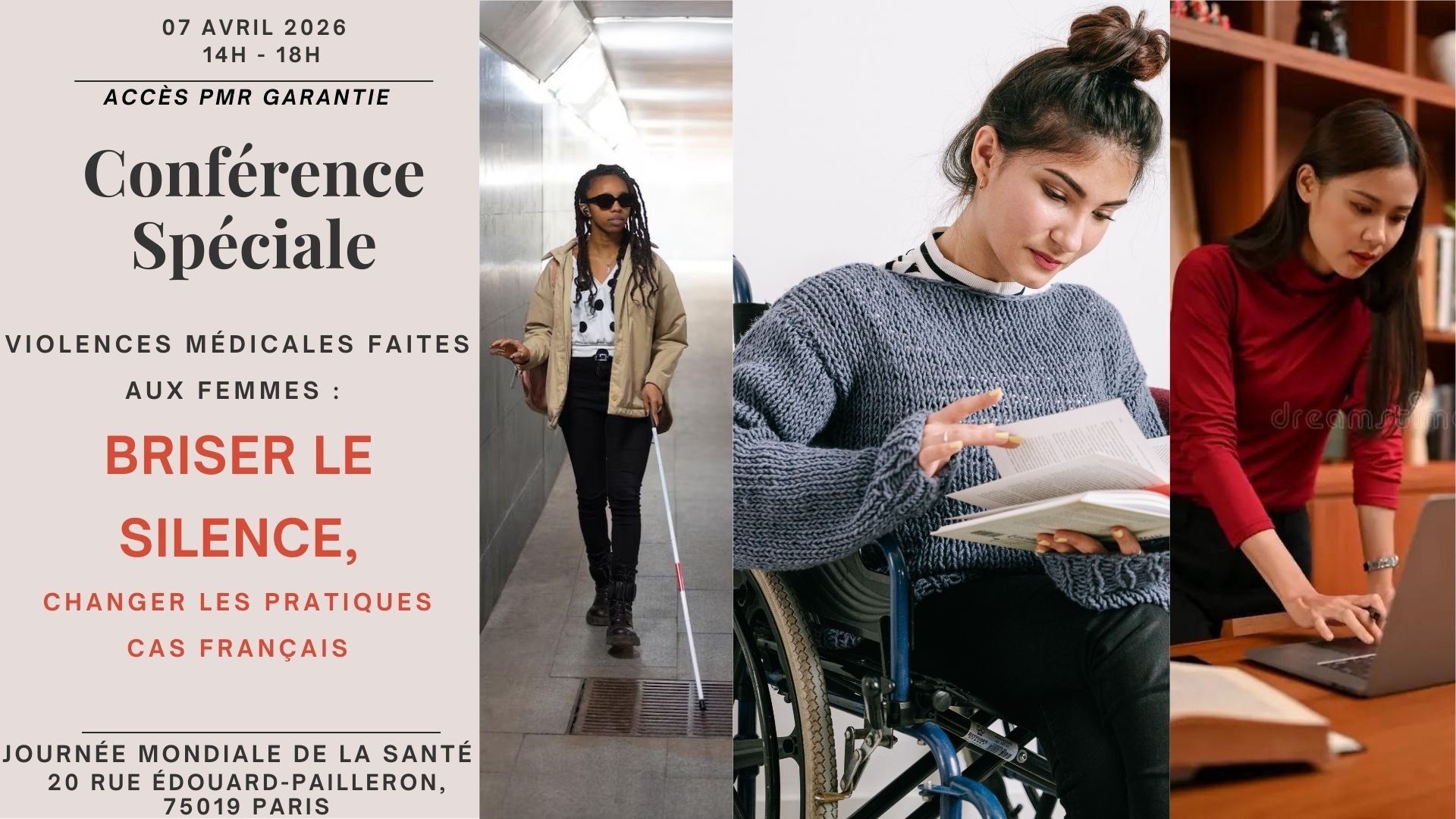 conférence violences médicales faites aux femmes briser le silence 07 avril paris odile fuchs