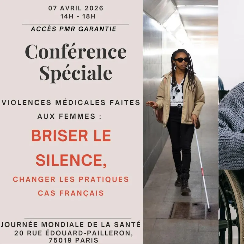 conférence violences médicales faites aux femmes briser le silence 07 avril paris odile fuchs