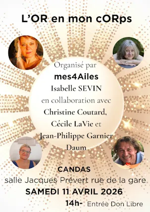 ARCHIVÉ - L’Or en mon corps, une invitation à se rencontrer 11.04.2026