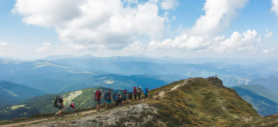 montagne en groupe réseau tibria france