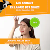atelier animaux lsf langue et signes saulxures les nancy odile fuchs 02.07.2026