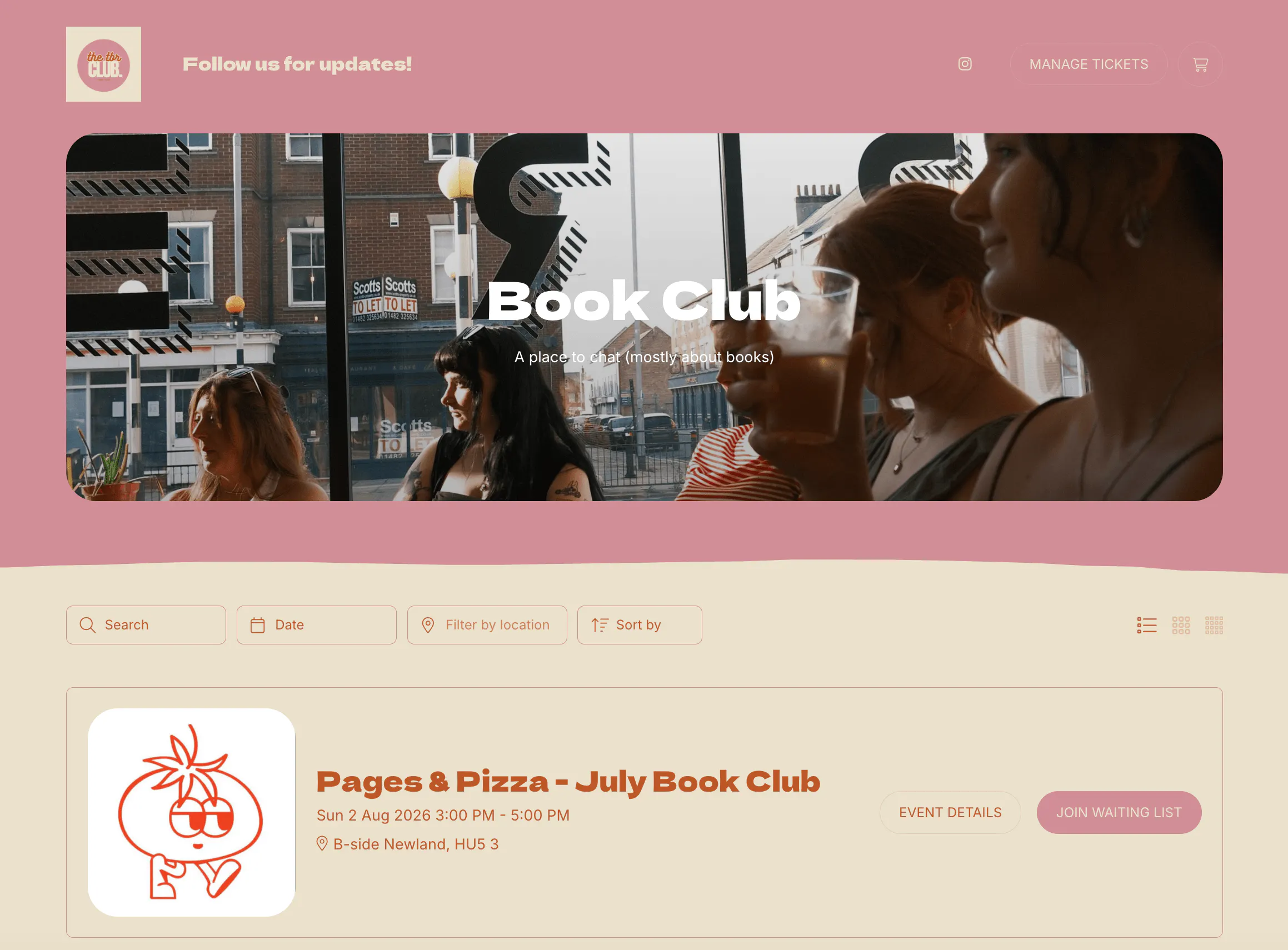 the tbr club box office