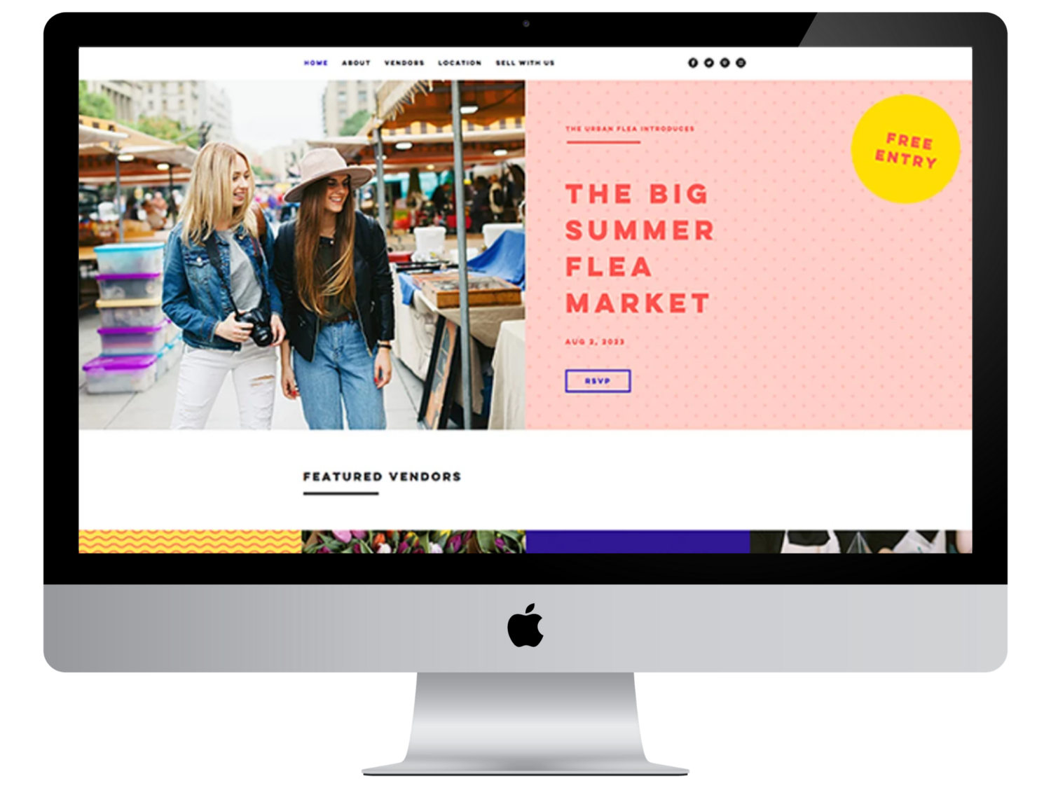 Event website design inspiration – 7 bold & beautiful examples | Ticket ...