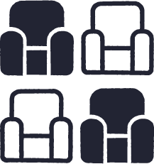 Seating icon