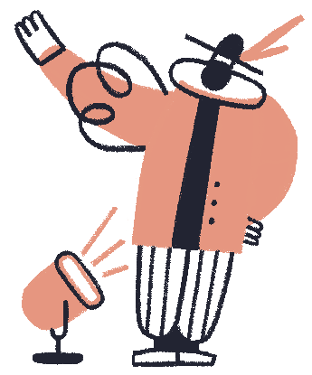 Theater character illustration