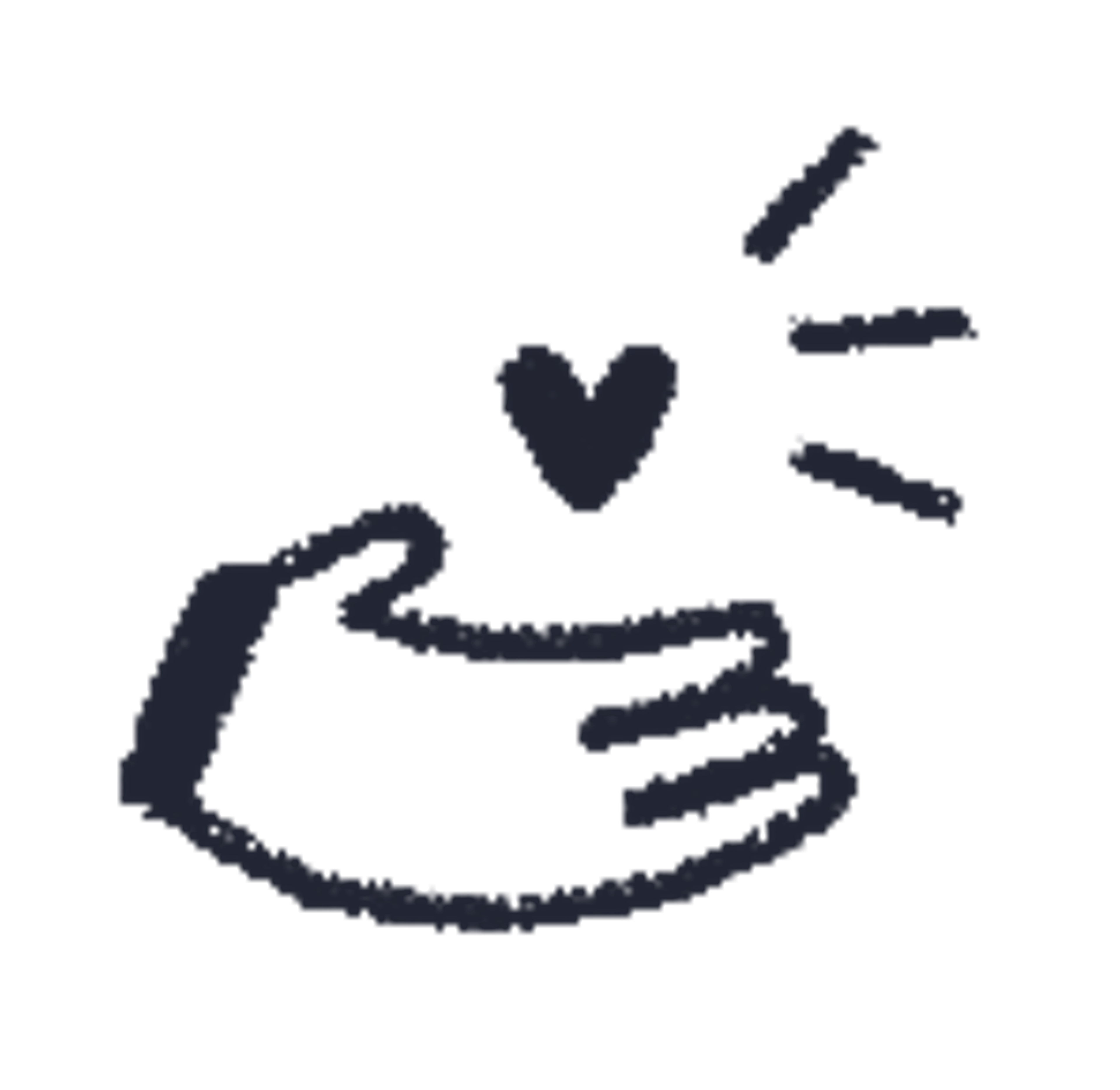 hand and heart icon