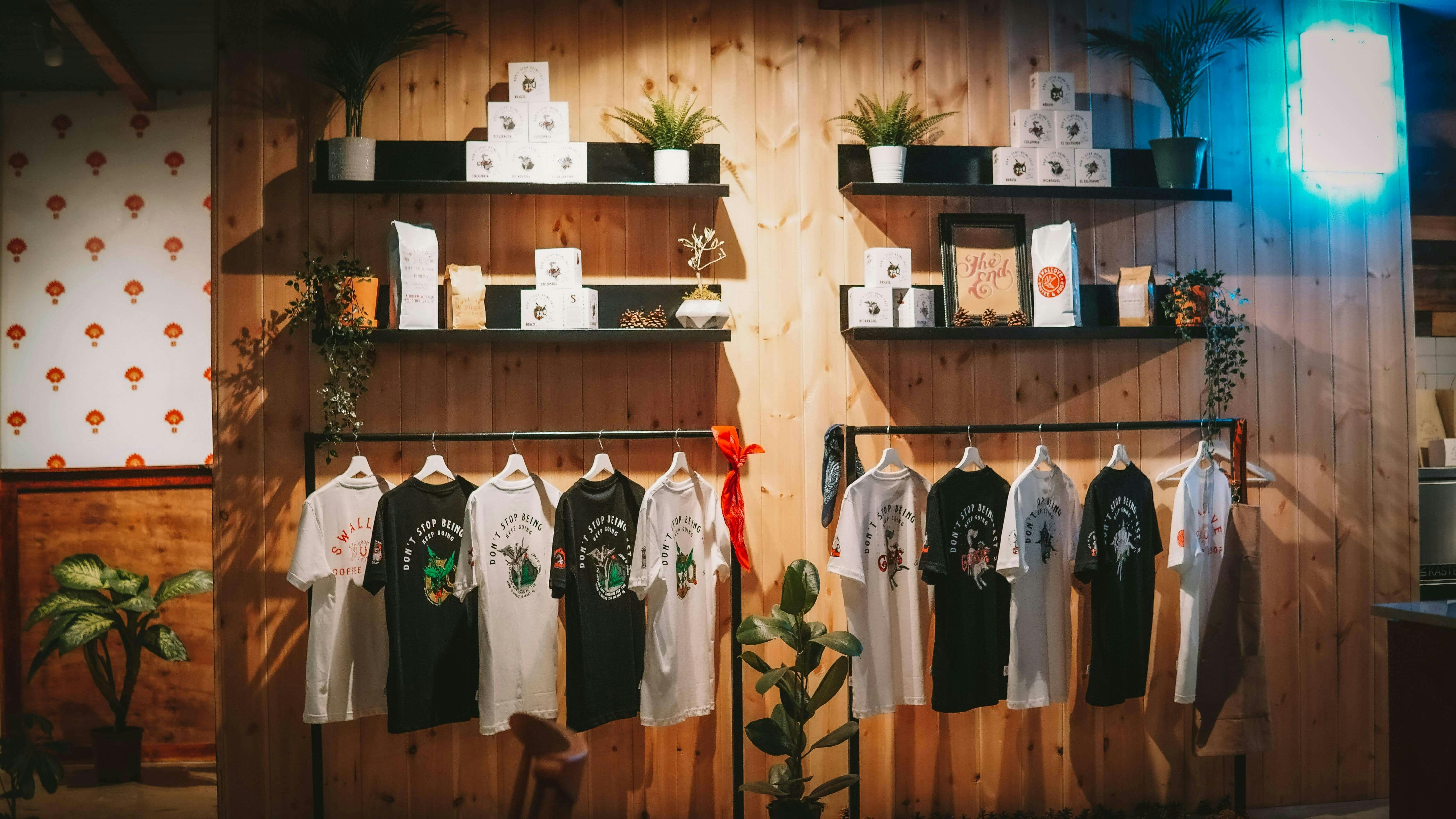 Merch stand