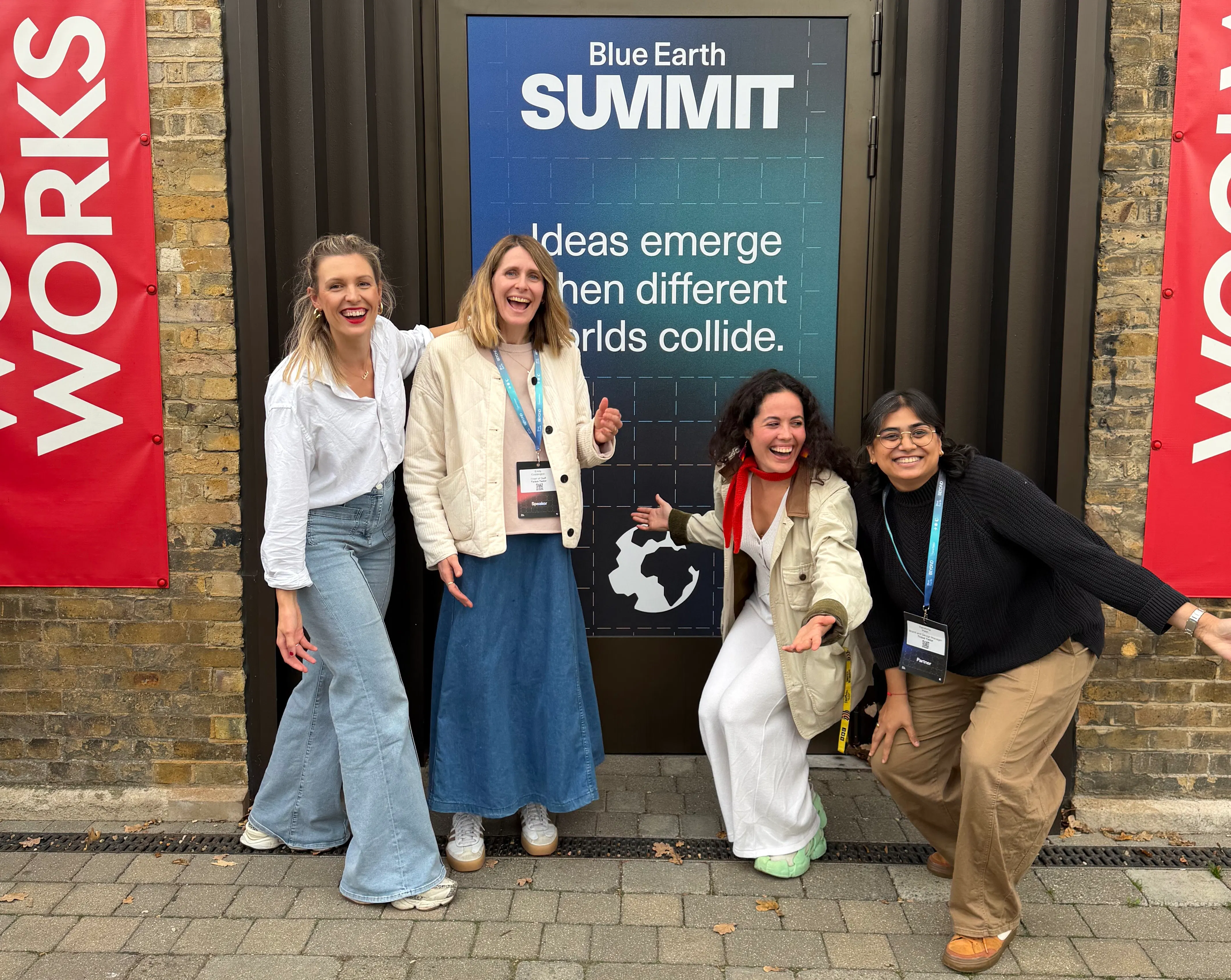 Team at Blue Earth Summit