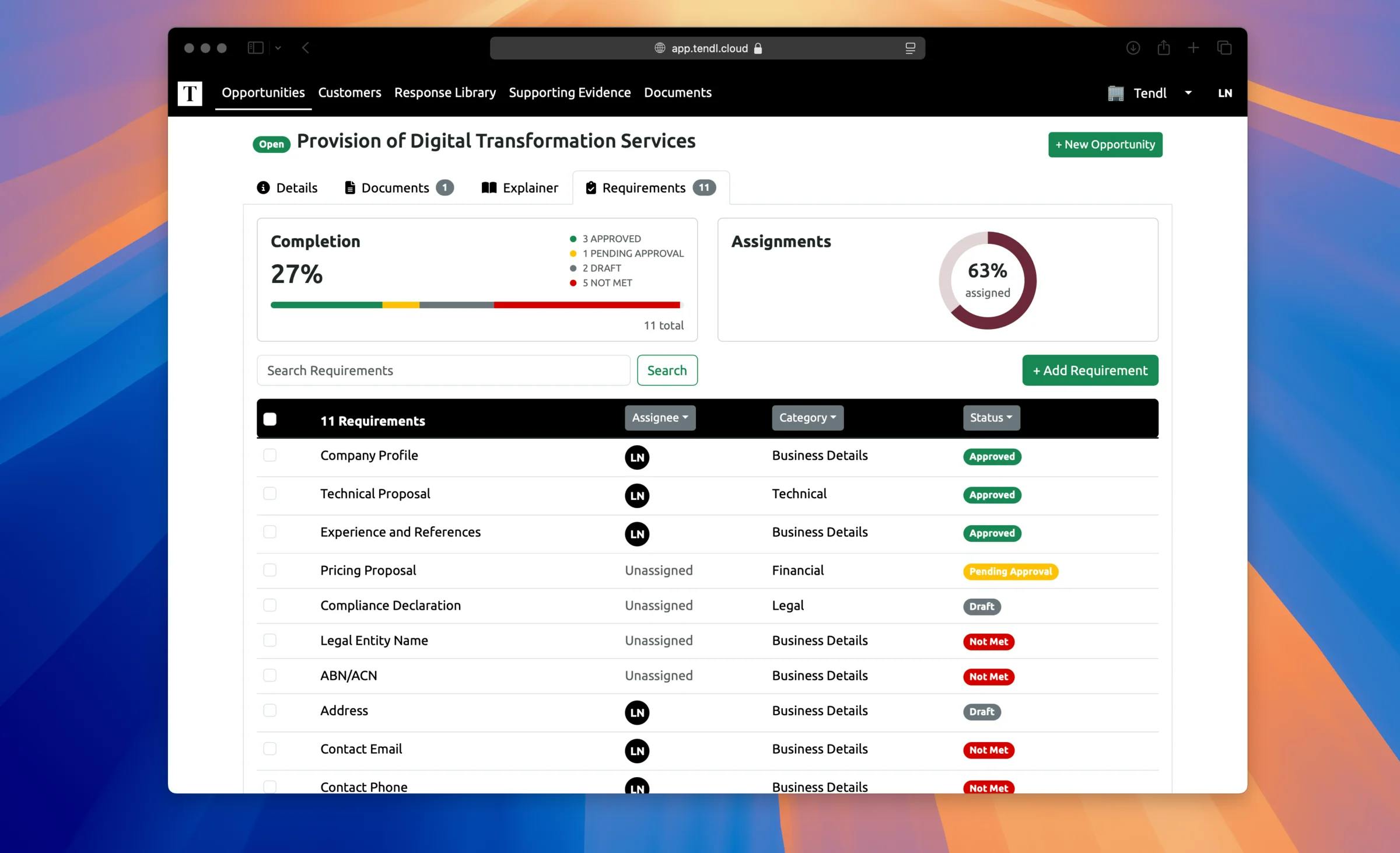 Tendl is revolutionising the tender management process through AI-powered automation and workflow tools