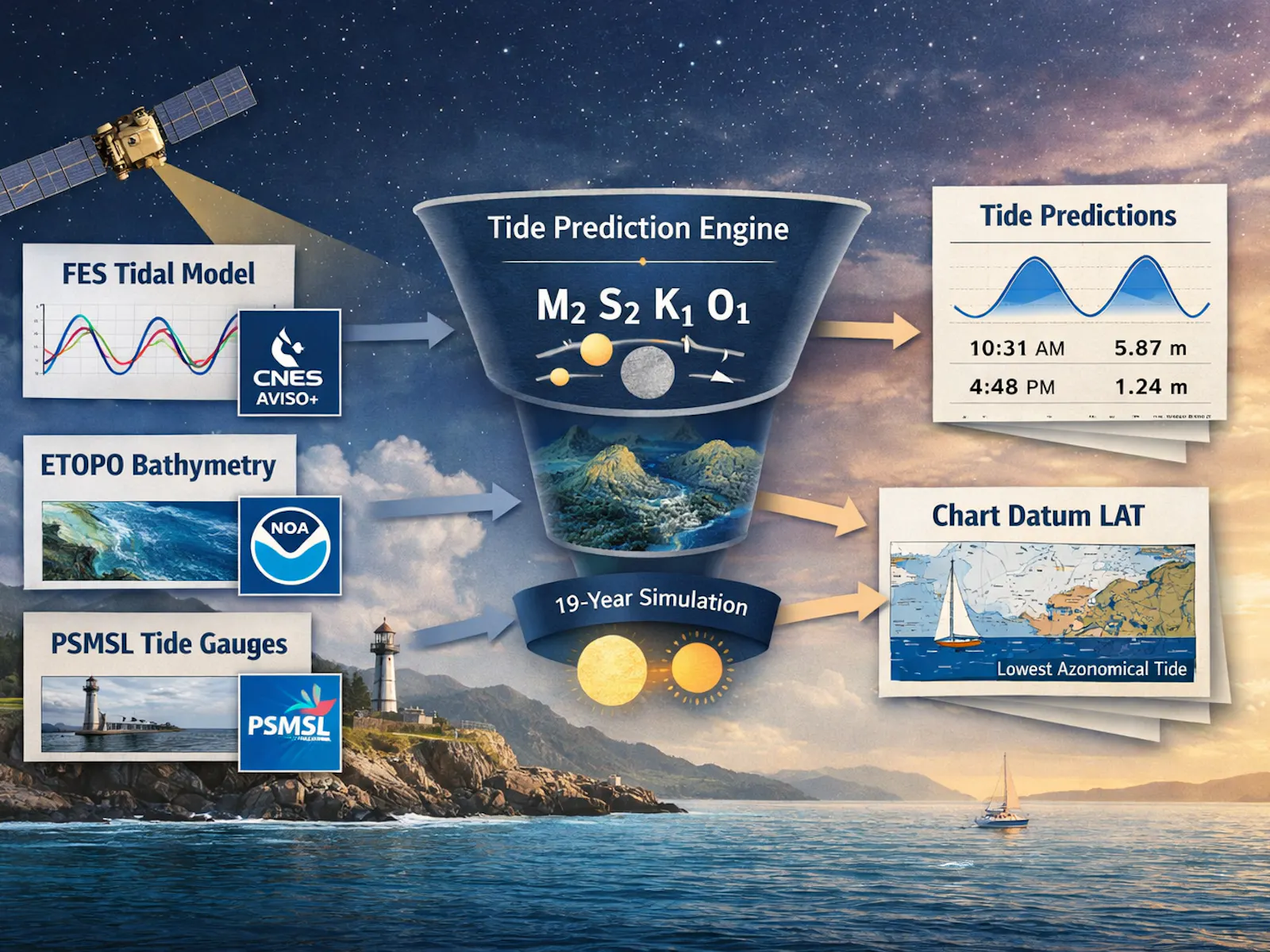 Prediction Engine Example Tides Prediction Engine