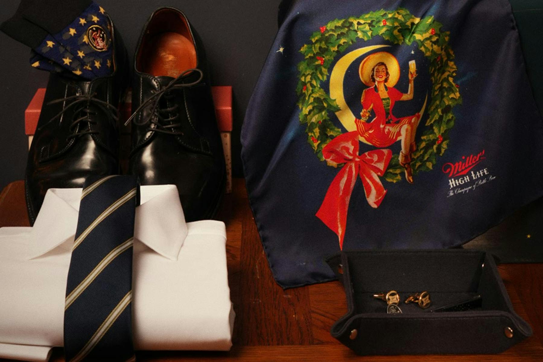 miller high life tie