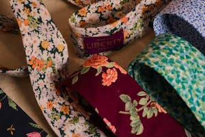 Floral Ties and Accessories Made With Liberty Fabrics