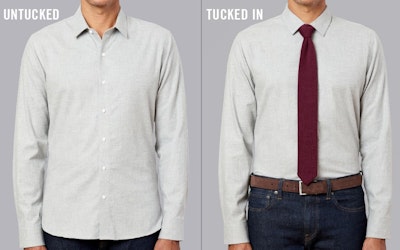 Men's Dress Shirt Sizes - Size Chart | Tie Bar