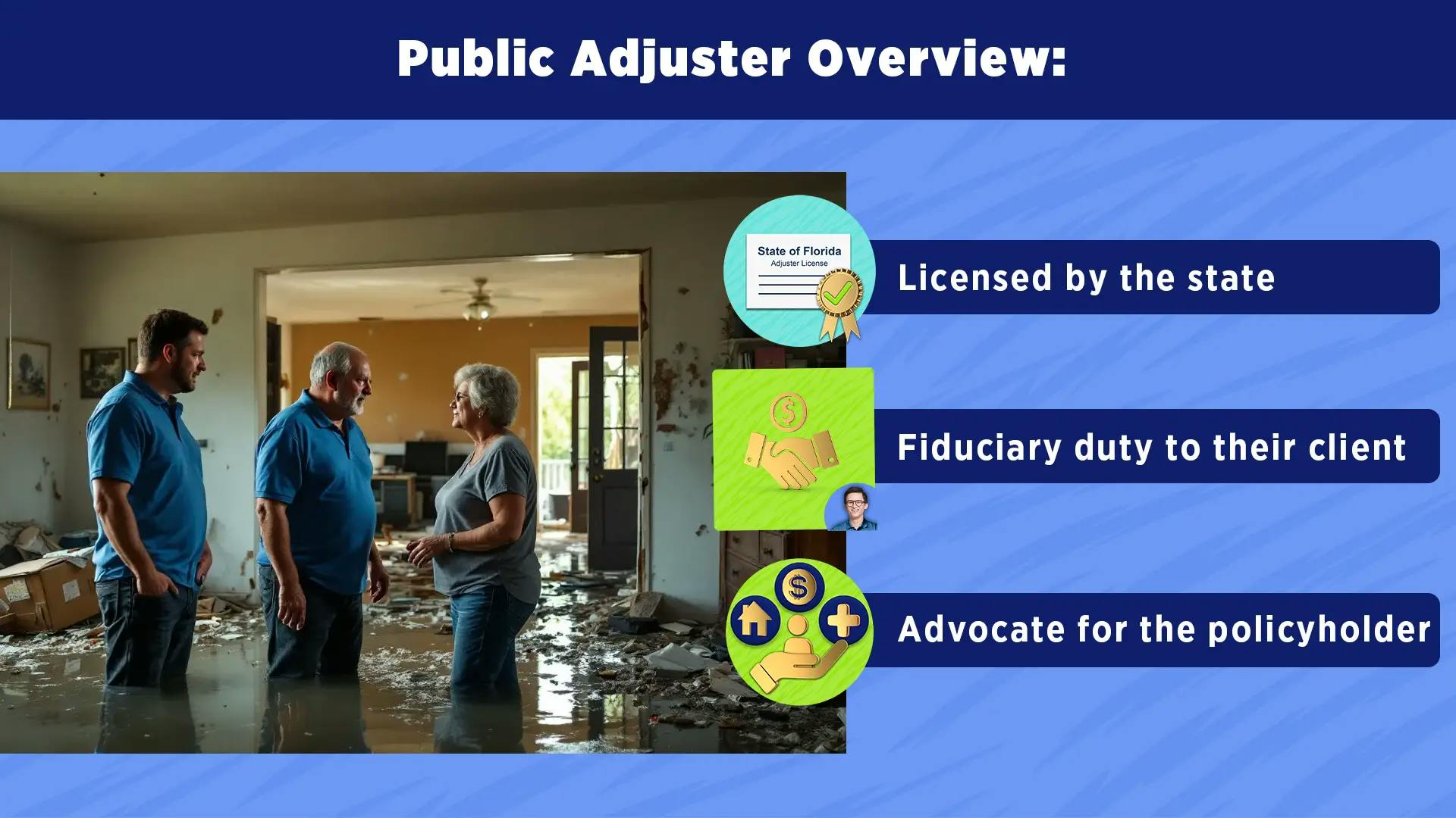INFOGRAPHIC: The duties of a Public Adjuster