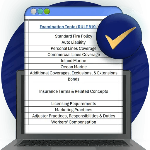 ICON: Public Adjuster State Exam