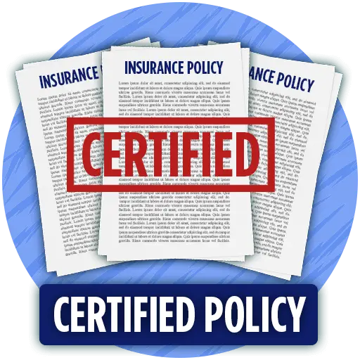 ICON: Certified Insurance Policy 