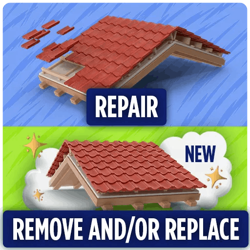 ICON: Repair or Replace Roof