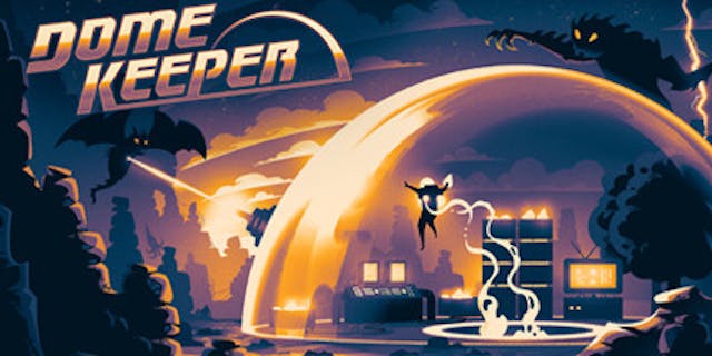 Обложка игры Dome Keeper