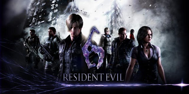 Resident Evil 6 обложка