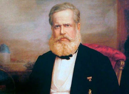 Photo de l'empereur Pedro II du Brésil