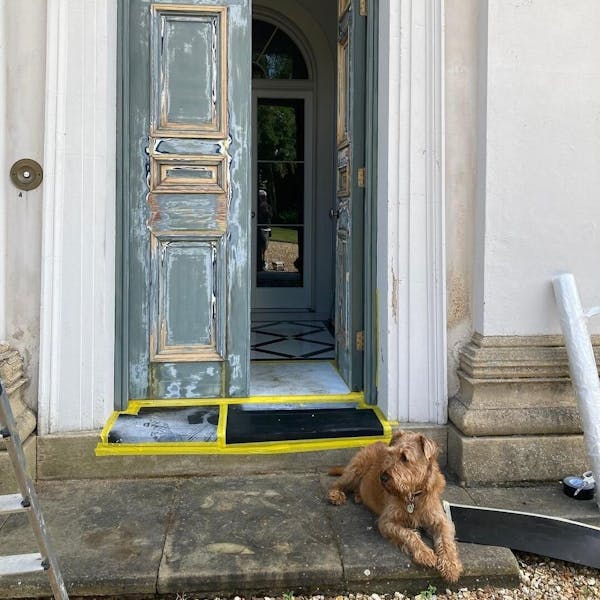 front door before picture