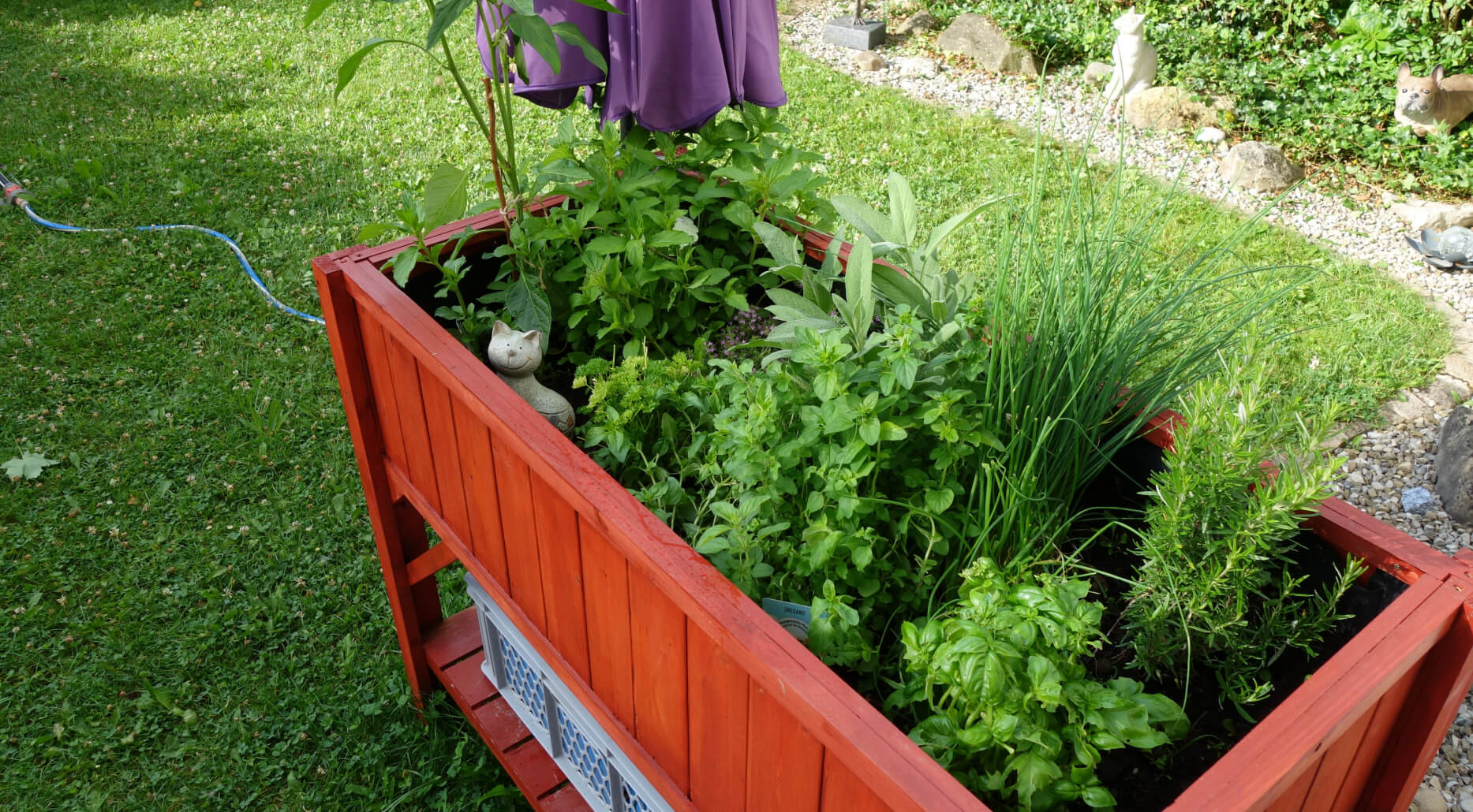 What Colour Should You Paint Raised Garden Beds?