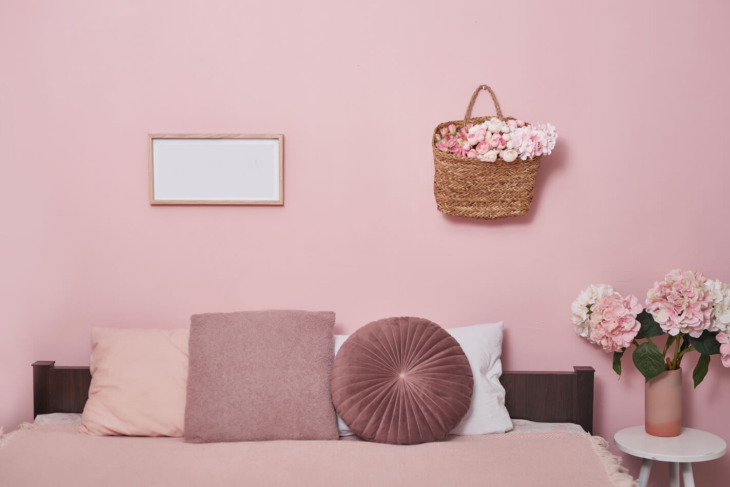 light pink bedroom paint