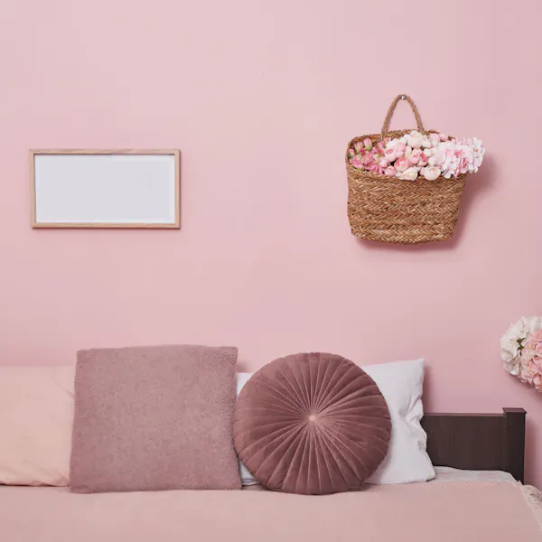 light pink bedroom paint
