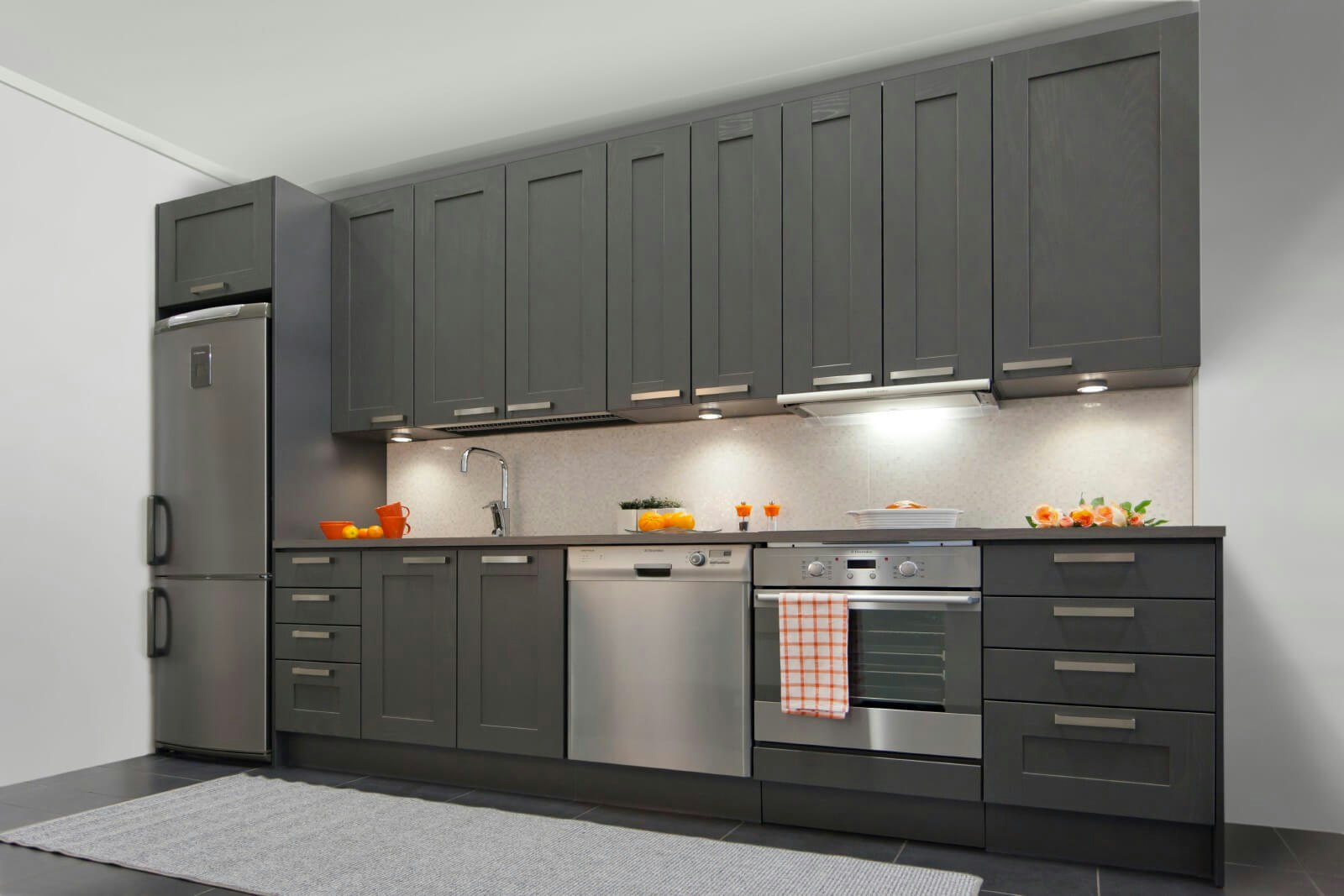 What Colour Goes With Grey Kitchen Units