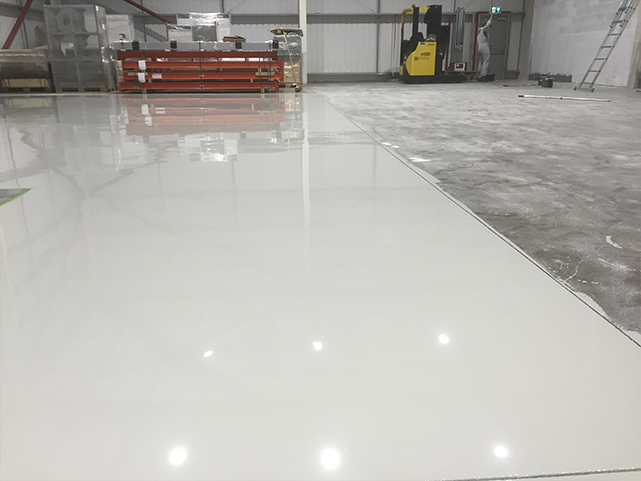The finished floor in St Helens 