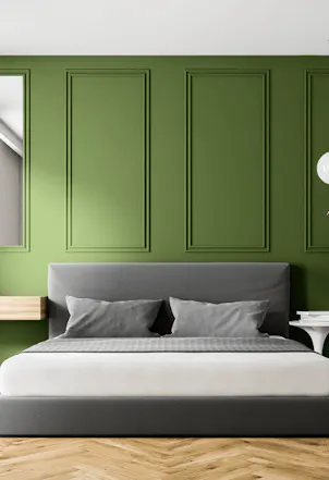 refreshing forest green paint