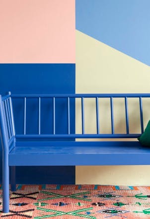 wall painted with Cocoa Butter