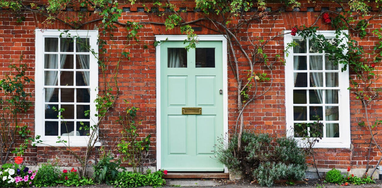 Green Front Door