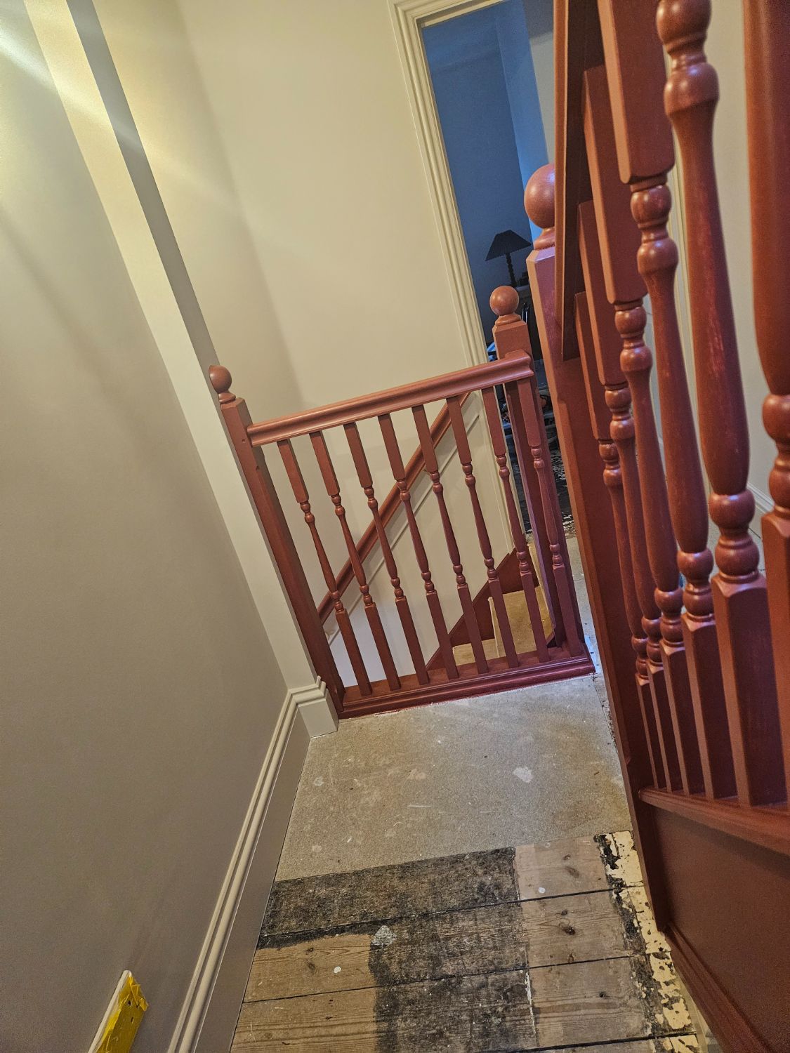 interior hallway after image