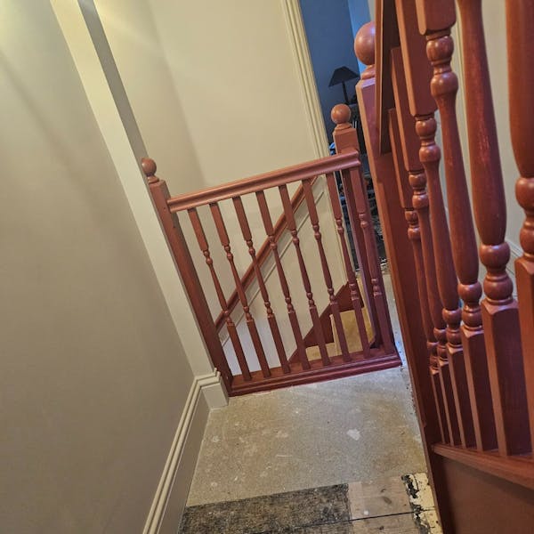 interior hallway after image