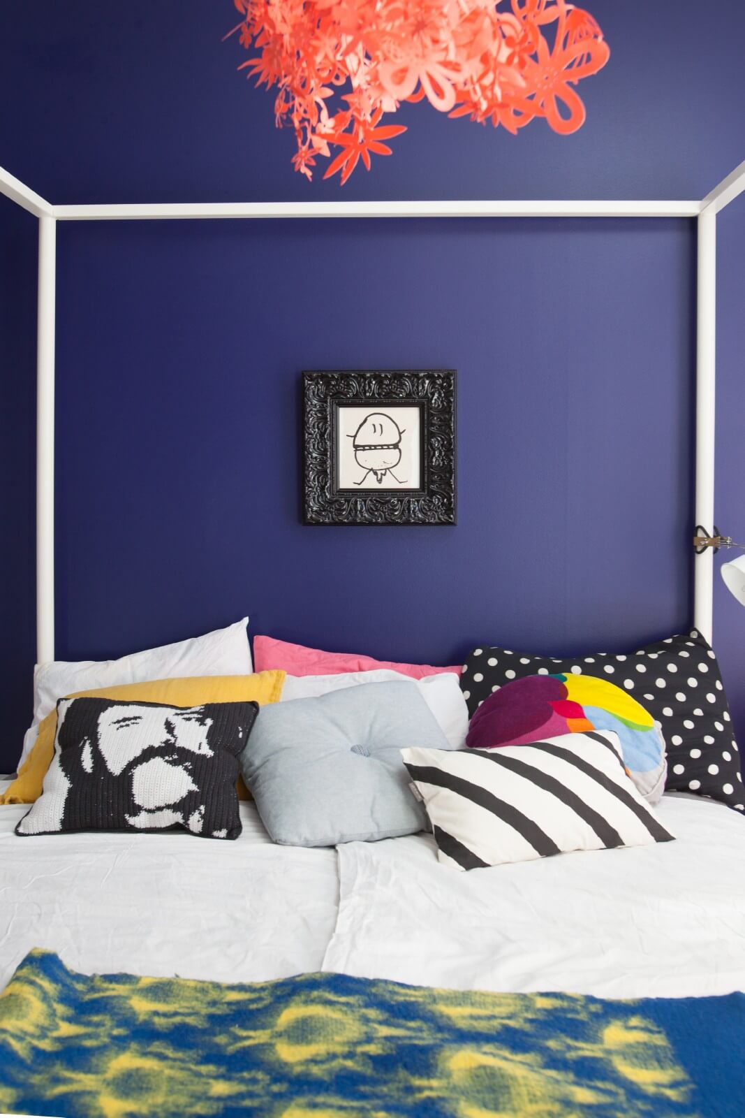 moody blue paint colour