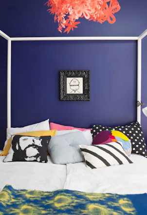 moody blue paint colour