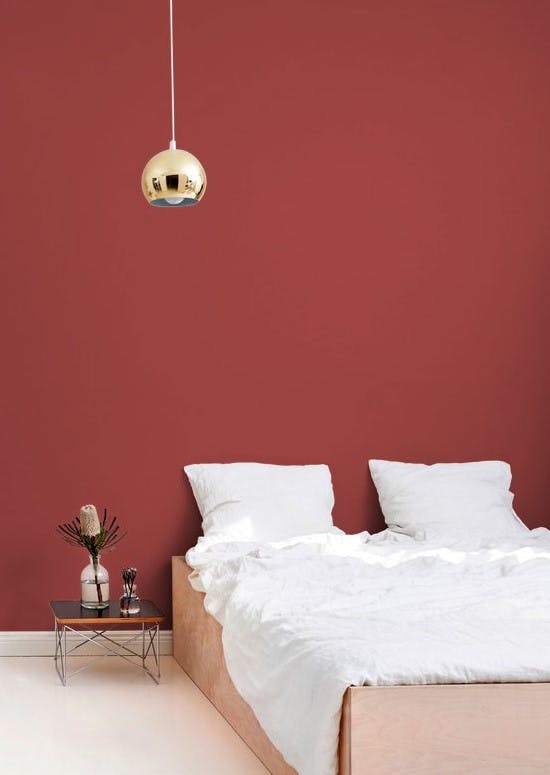 5 Best Red Paint Colours for a Bedroom