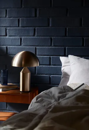 deep and bold blue paint colour