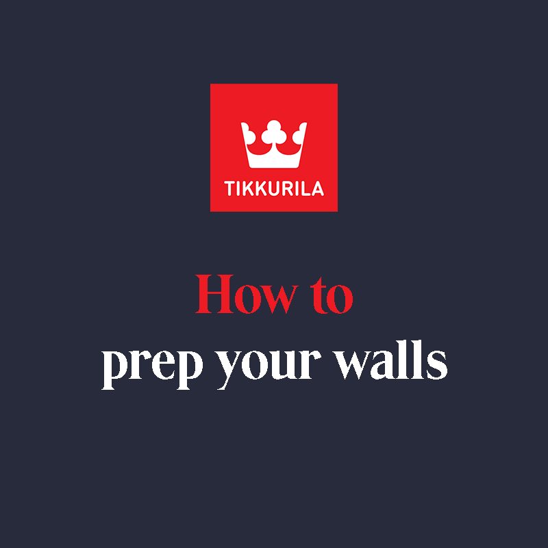 blue text box how to prep walls