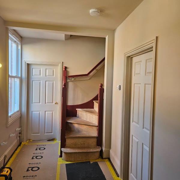 interior hallway after image