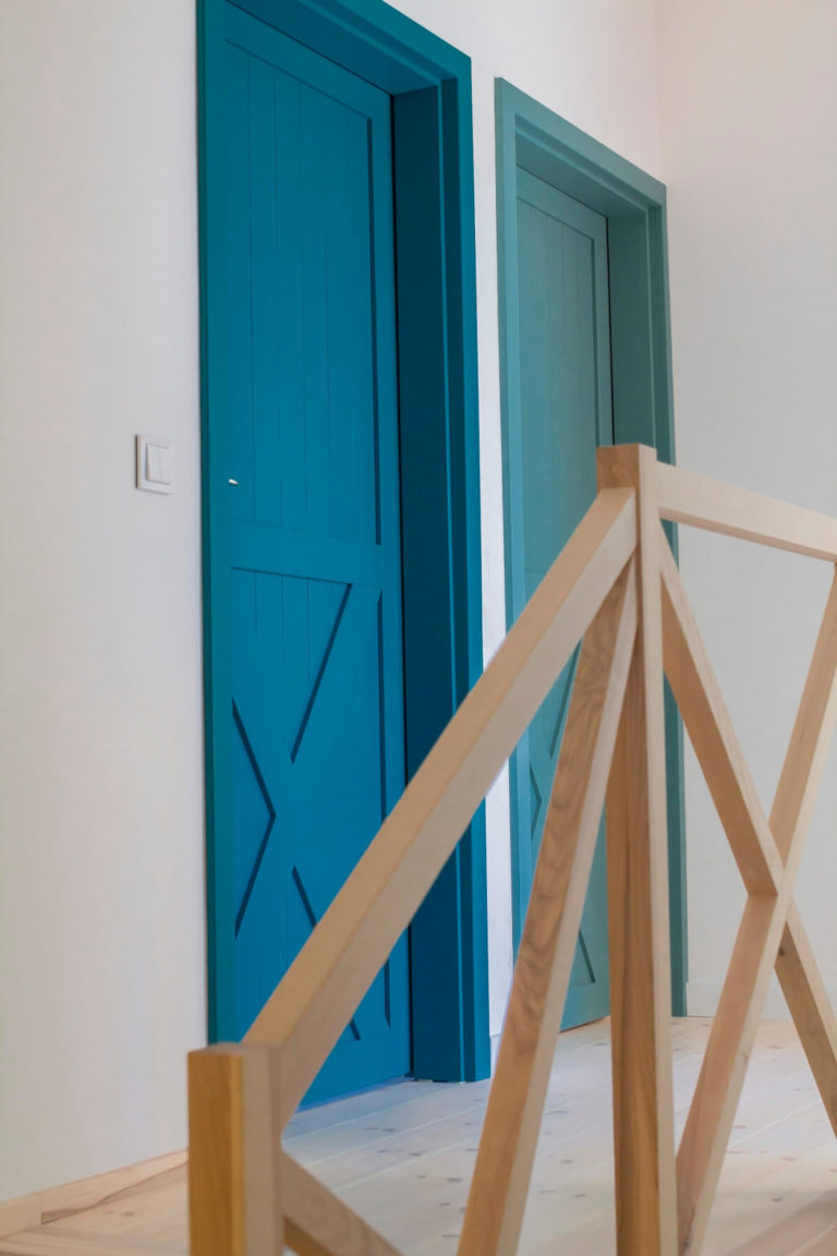 Blue door